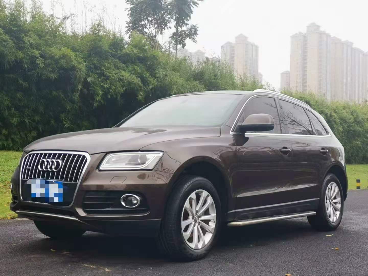 14年奧迪Q5，2.0T大天窗，整車大部分原裝漆